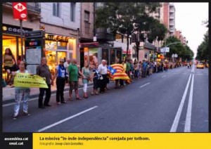 Assaig de la Via Catalana, 30 d'agost, 7a foto