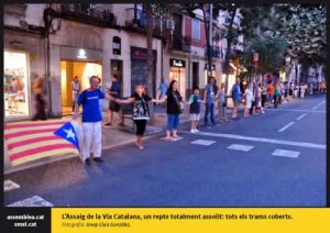 Assaig de la Via Catalana, 30 d'agost, 8a foto