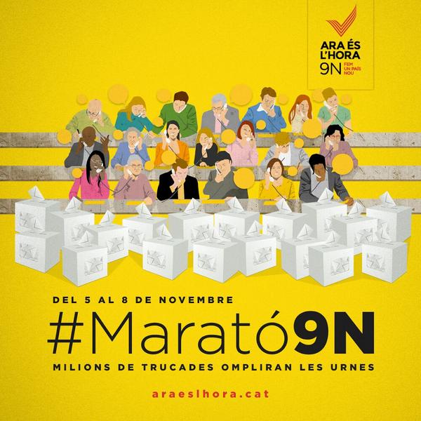 Cartell de la Marató 9N