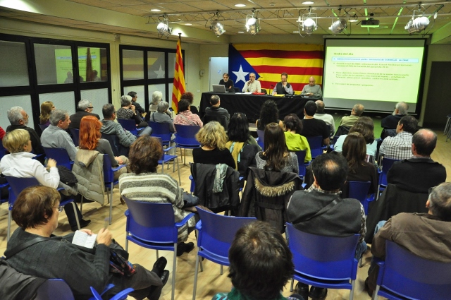 Assemblea de Sants-Montjuíc per la Independència, al desembre de 2014